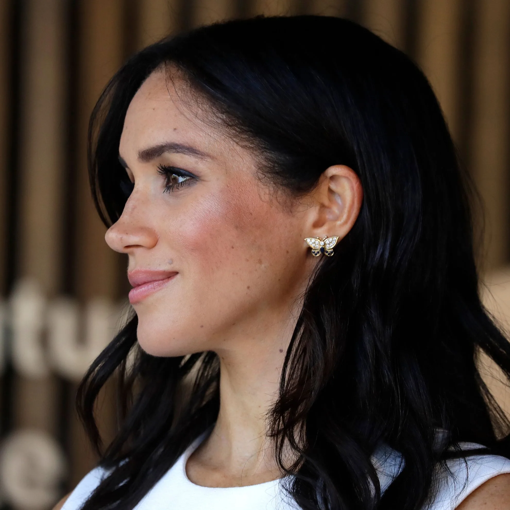 Meghan, Duchess of Sussex attends a ceremony at Taronga Zoo on October 16, 2018 in Sydney, Australia. The Duke and Duchess of Sussex are on their official 16-day Autumn tour visiting cities in Australia, Fiji, Tonga and New Zealand.