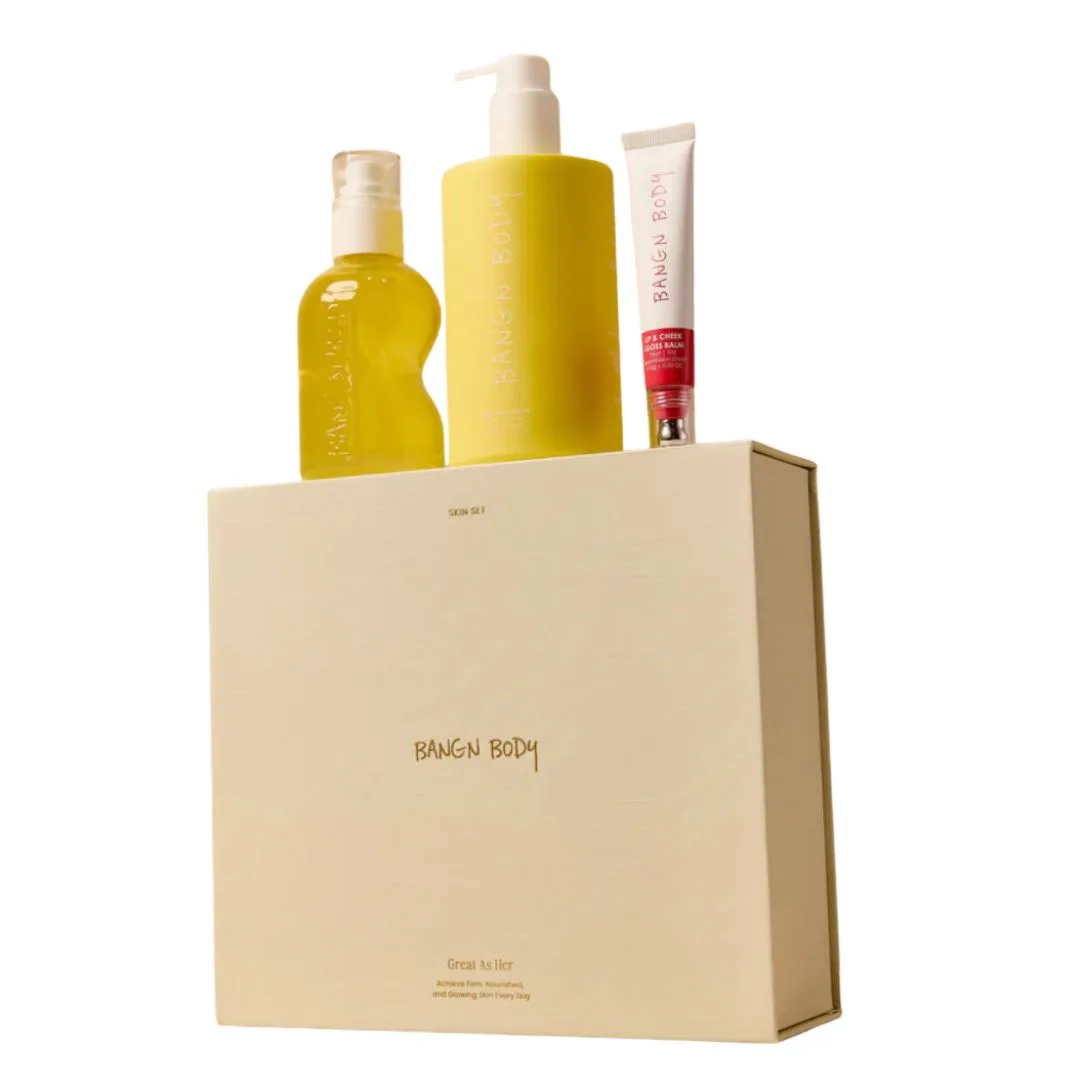 Bangn Body Great as Her Skin Set, $148
