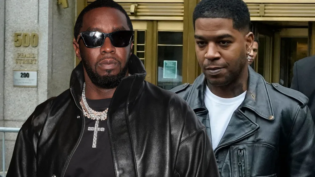 Two men in leather jackets.